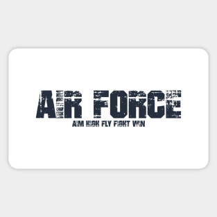 Aim High Fly Fight Win Sticker